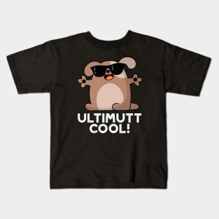 Ulti-mutt Cool Funny Dog Pun Kids T-Shirt